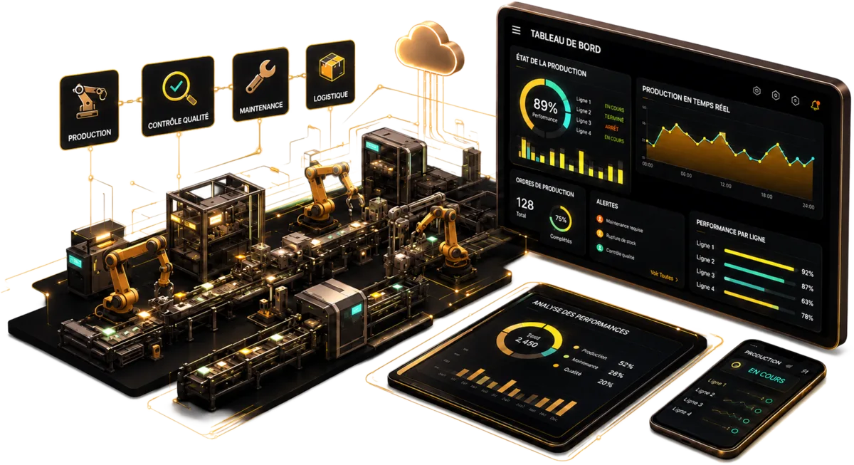 Suivi des processus de production